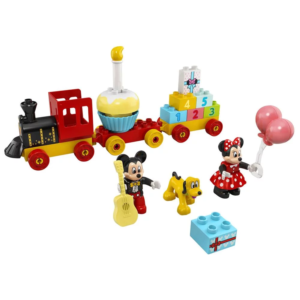 LEGO®DUPLO®DISNEY™ 10941 - MICKEY ET MINNIE LE TRAIN D'ANNIVERSAIRE