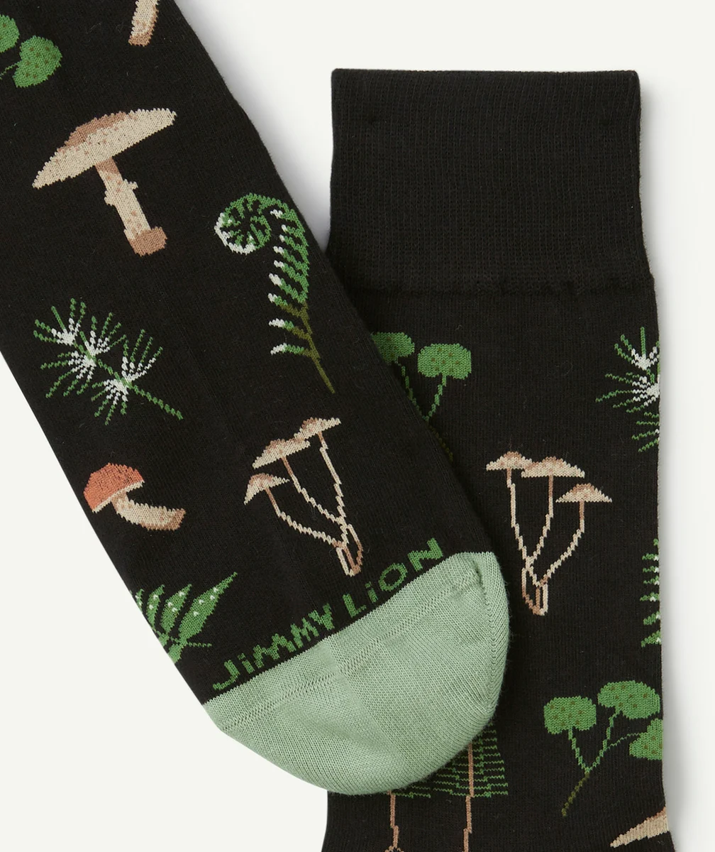 JIMMY LIONPAIRE DE CHAUSSETTES ADO AVEC IMPRIMÉ CHAMPIGNON