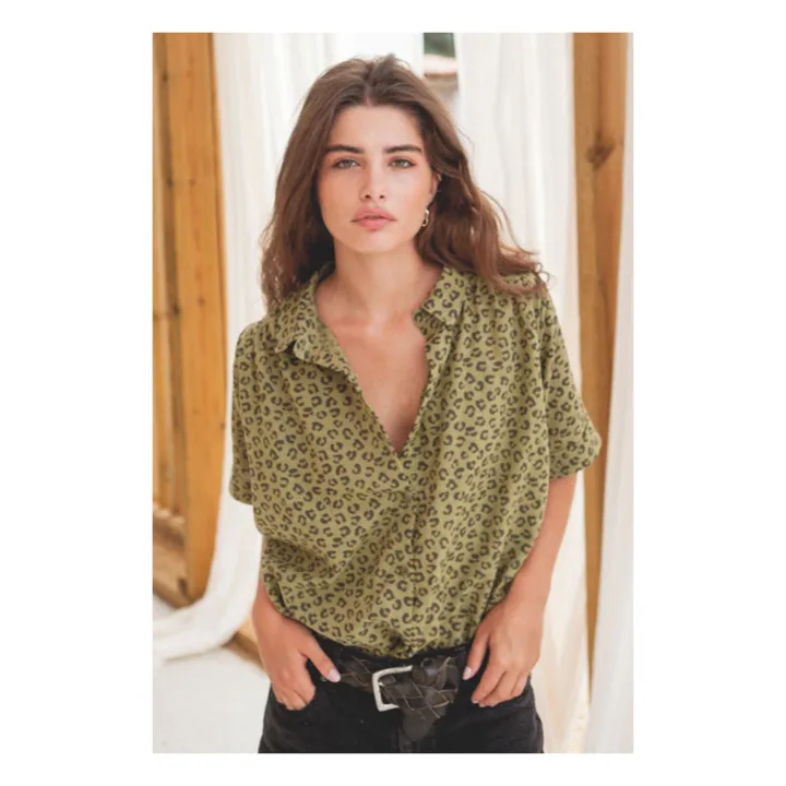 Marlot Paris Chemise Chloe - Collection Femme | Léopard