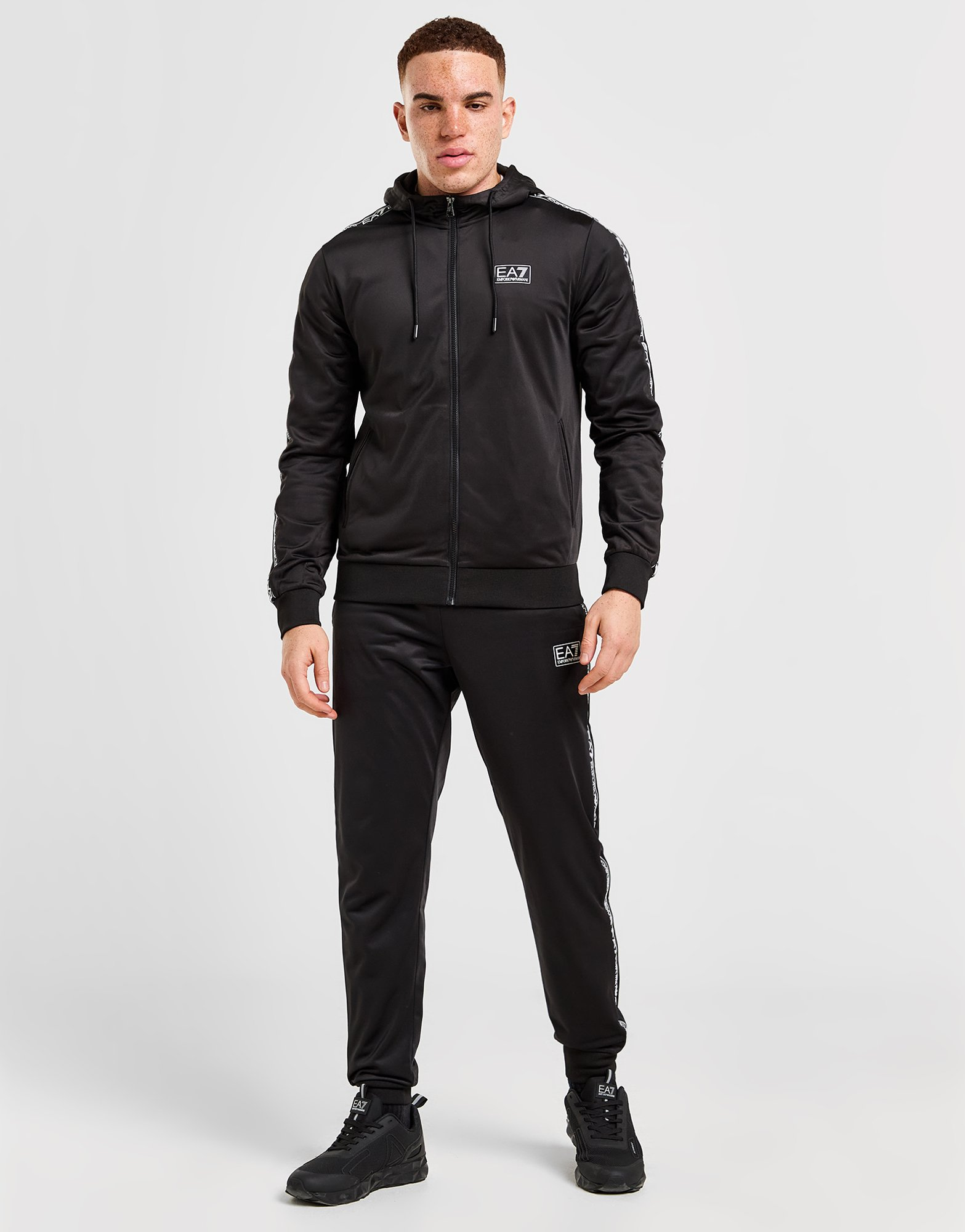 Emporio Armani EA7 Pantalon de jogging Zippé Homme