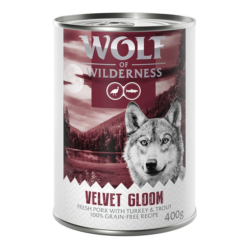 Wolf of Wilderness Red Meat 6 x 400 g ✓ pas cher