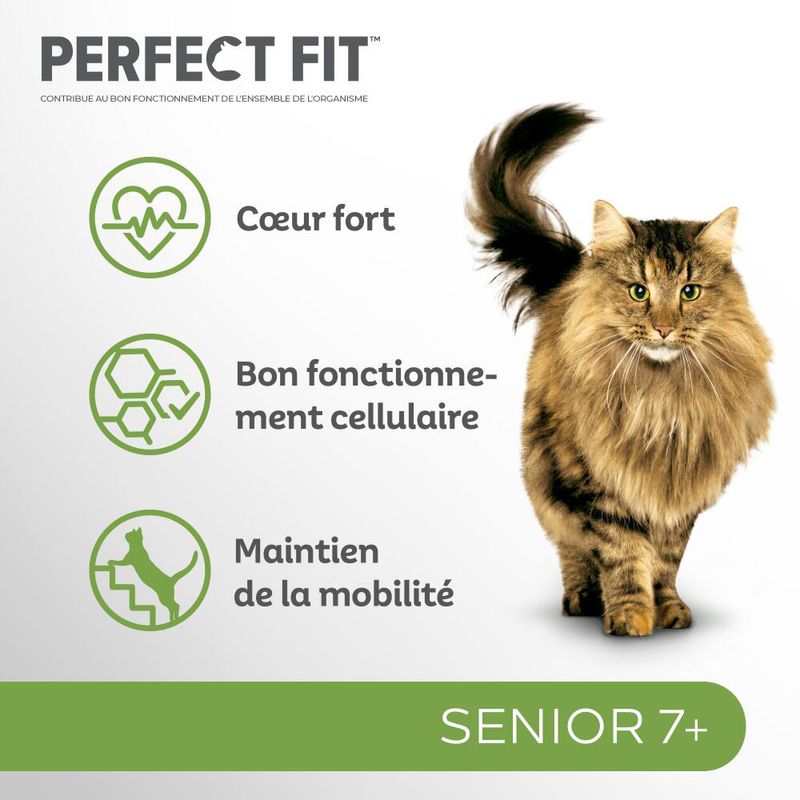 Perfect Fit Sterilisé Senior 7+ Riche en poulet