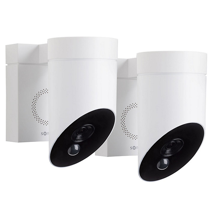 Caméra de surveillance extérieure Somfy 1870471, lot de 2