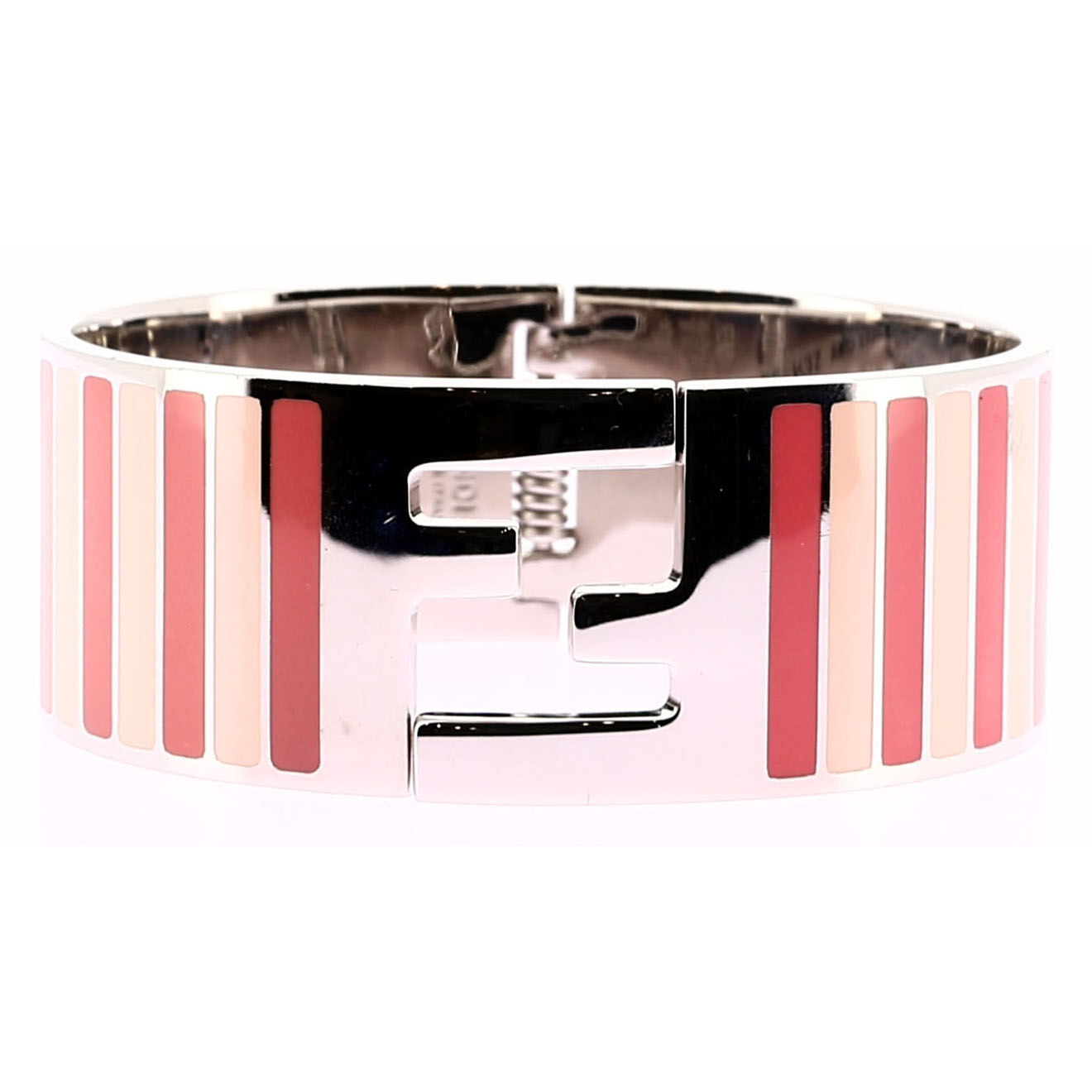 Fendi Bracelet Rayures rose/beige - Parfait état