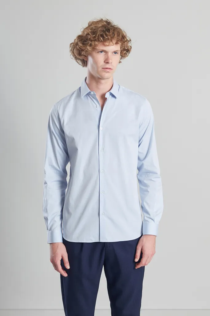Chemise en popeline à col classique L'Exception Paris