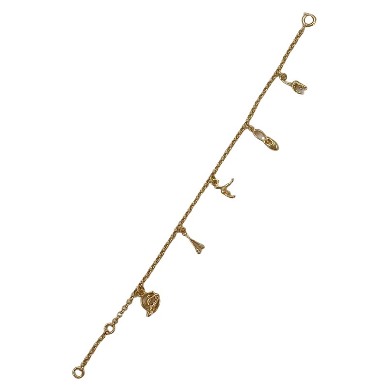 Bracelet gymnastique rythmique - Plaqué or