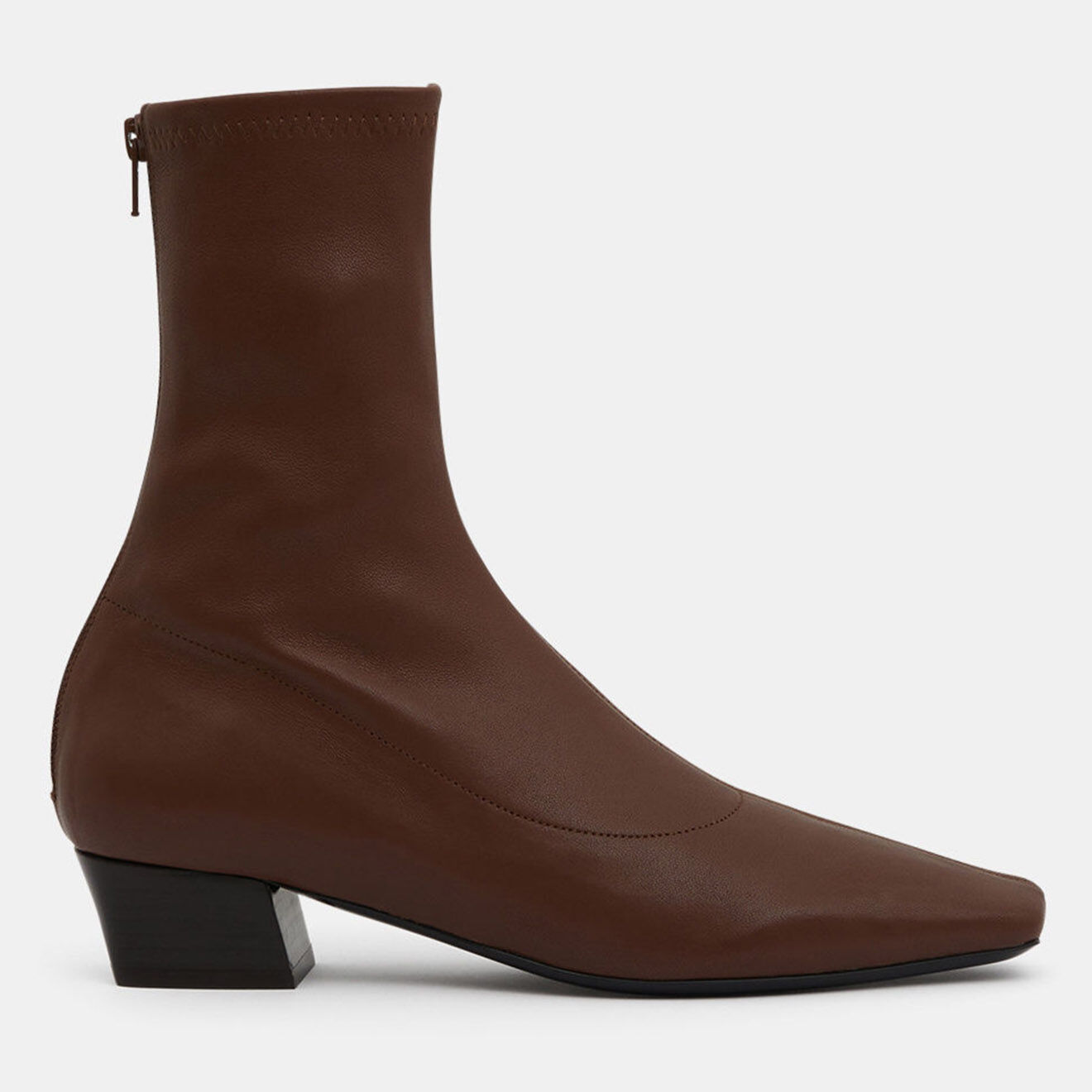 By Far Boots en Cuir Colette marron