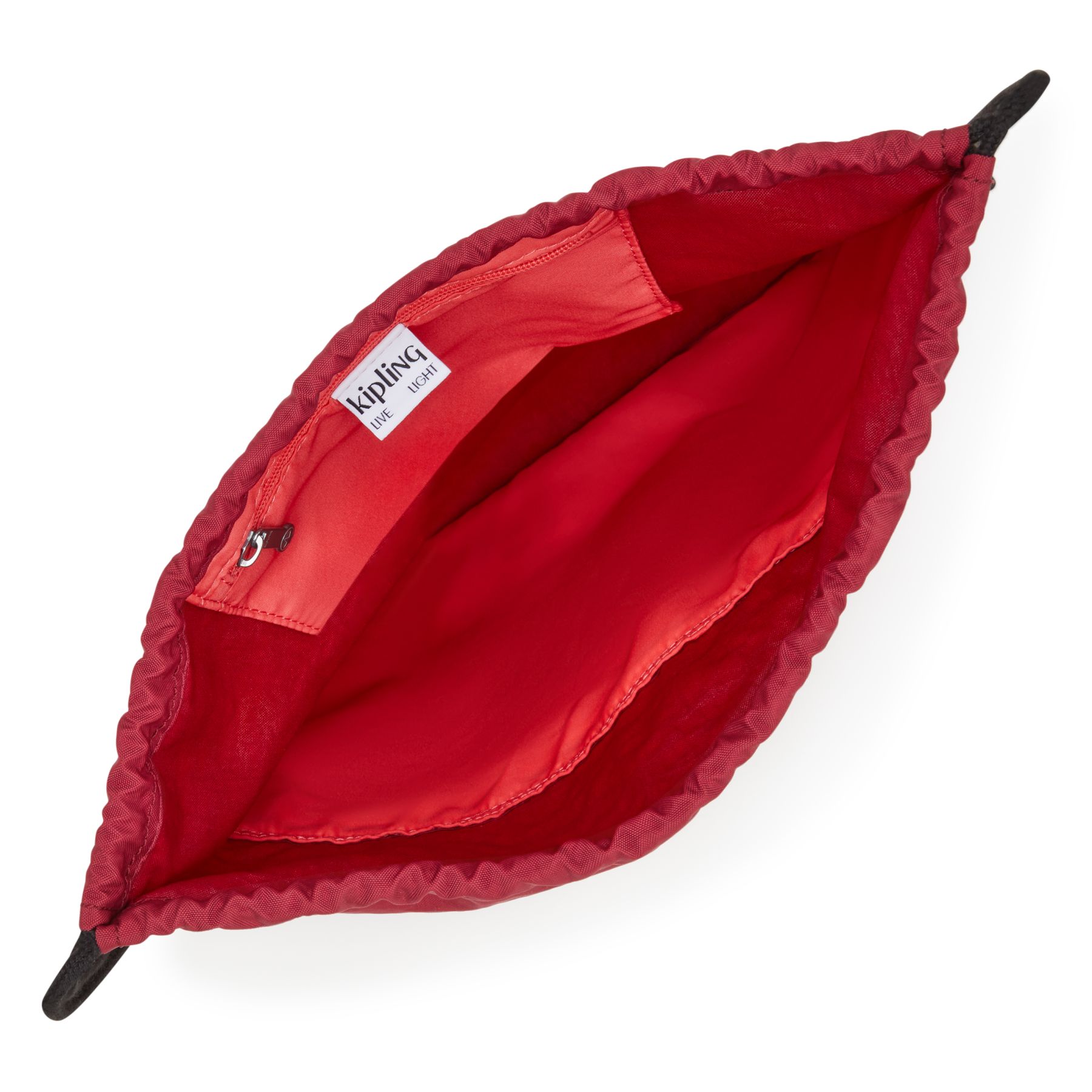 SUPERTABOO Sac Moyen avec Cordon de Serrage et Poche Frontale - Funky Red Combo