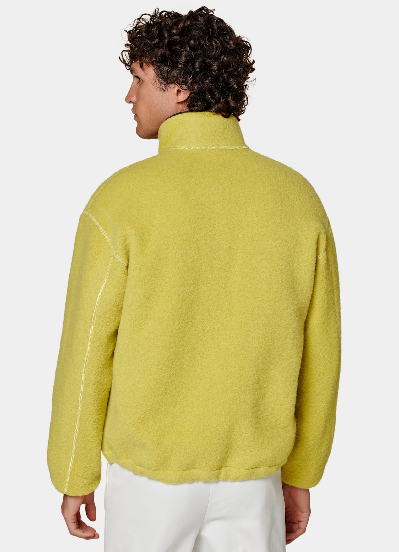 Veste de randonnée jaune