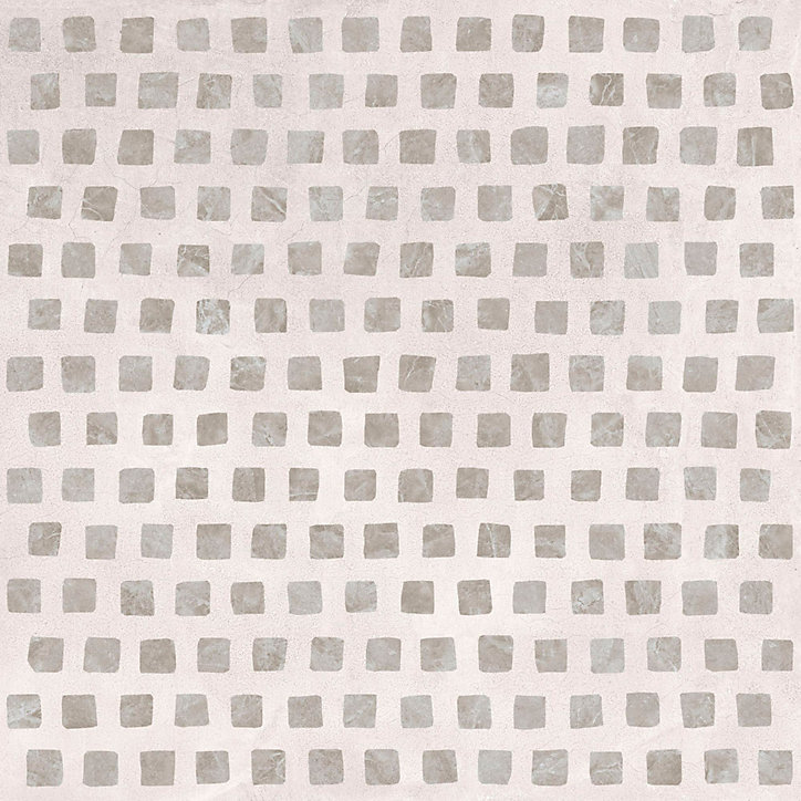 Carrelage sol et mur blanc mat Concept 90 x 90 cm