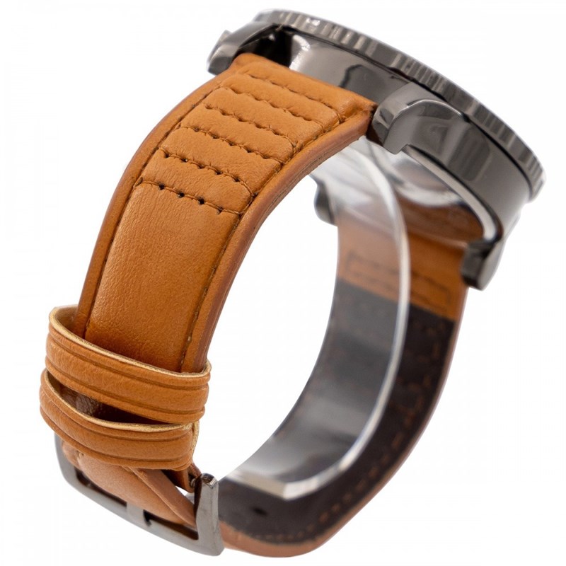 Montre Homme M. JOHN bracelet Cuir Marron