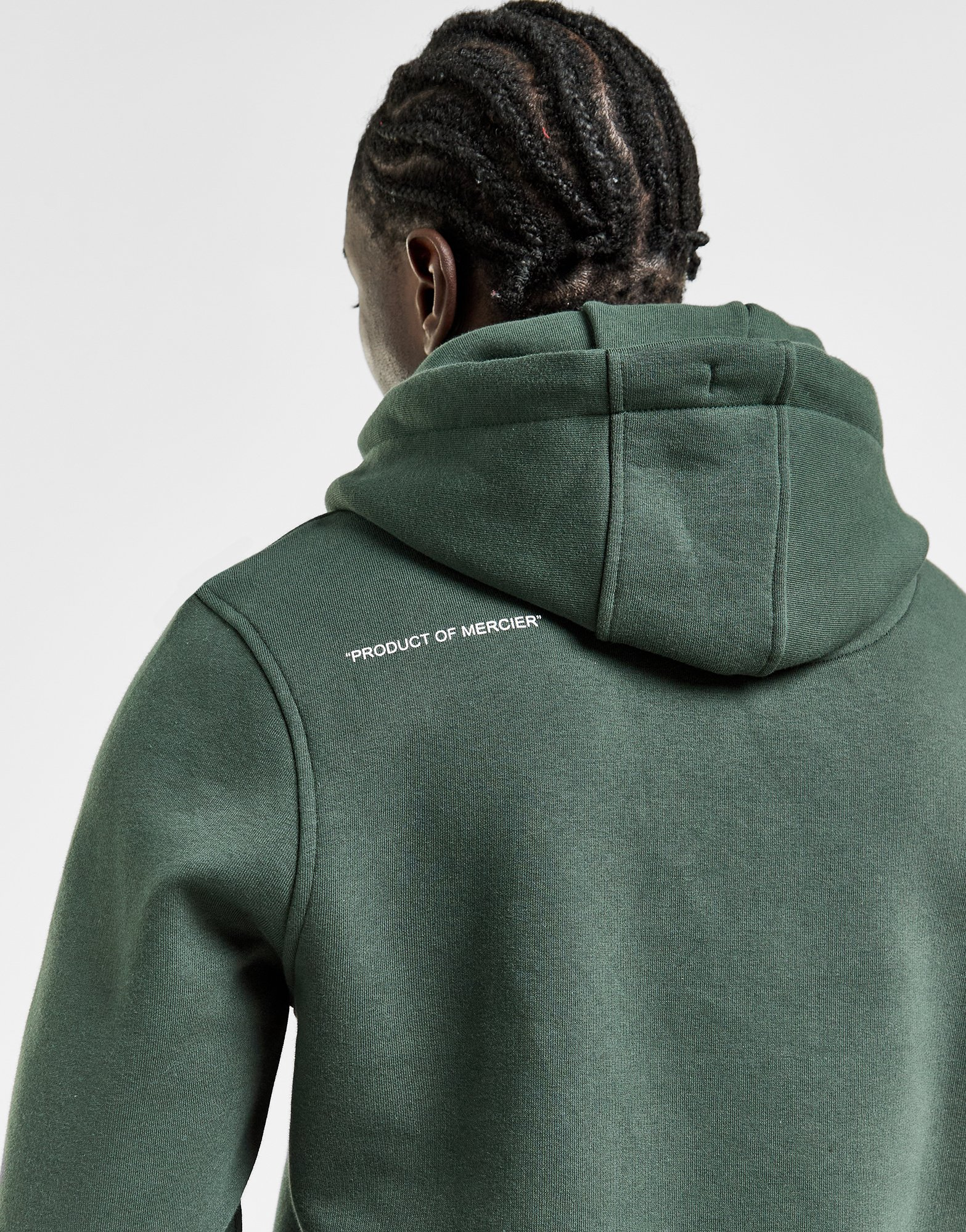 MERCIER Sweat à capuche Mono Badge Homme
