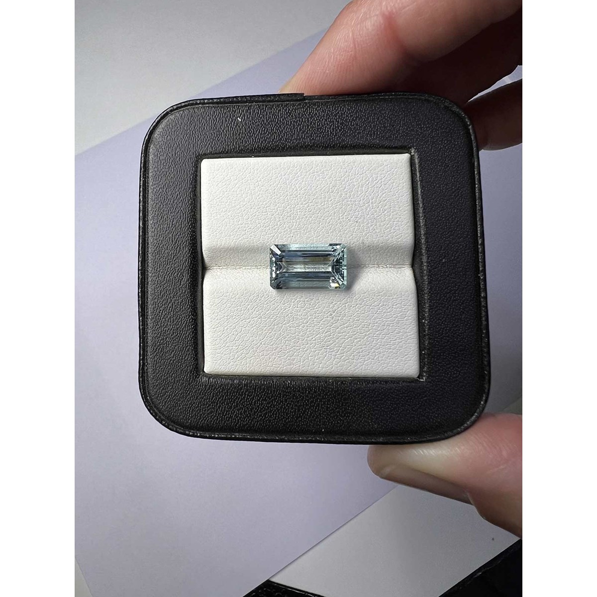 Aigue-Marine Octogonale Facettée 3.12 ct - Clarté VVS - Origine Afrique