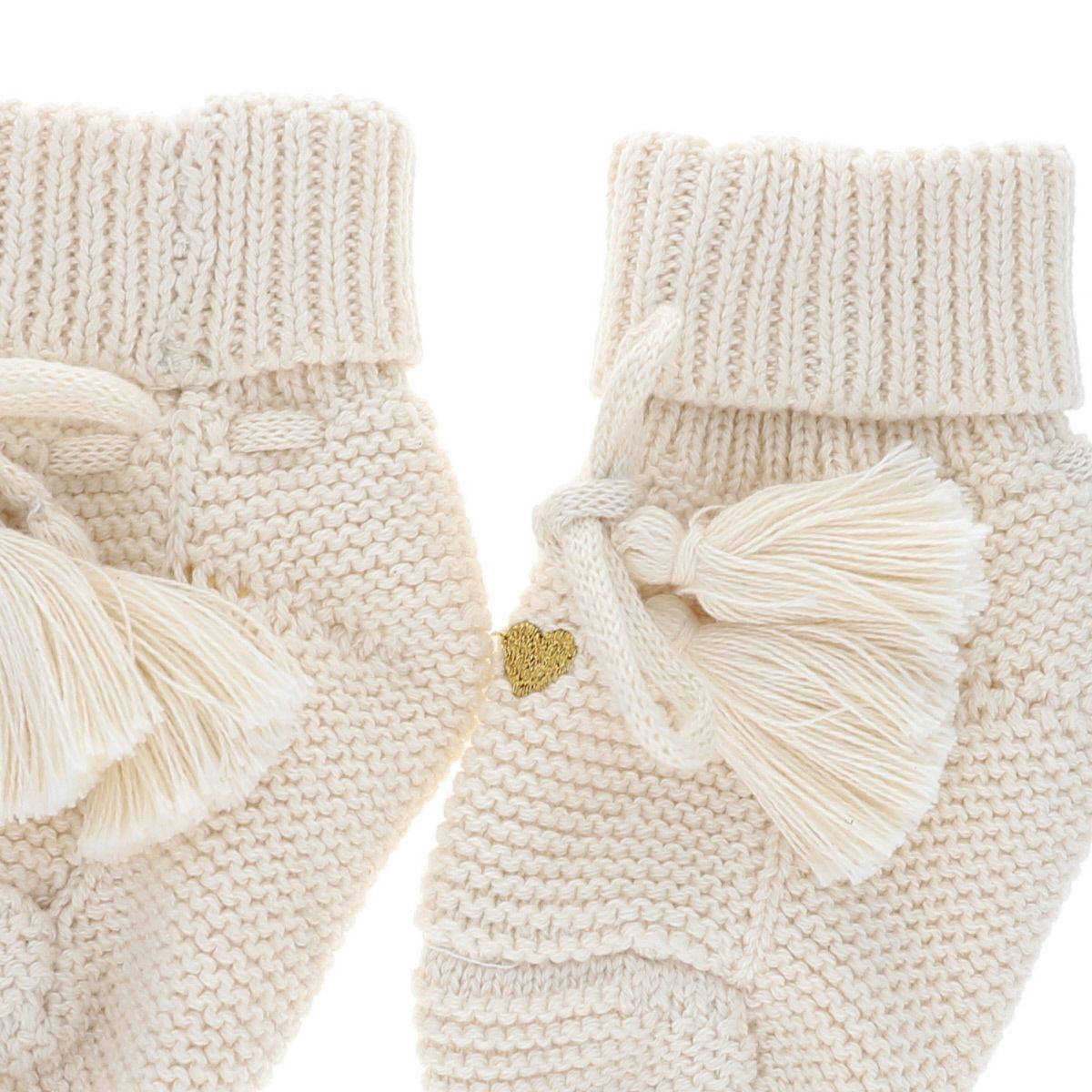 Boîte coffret naissance chaussons et bracelet Jolie saison