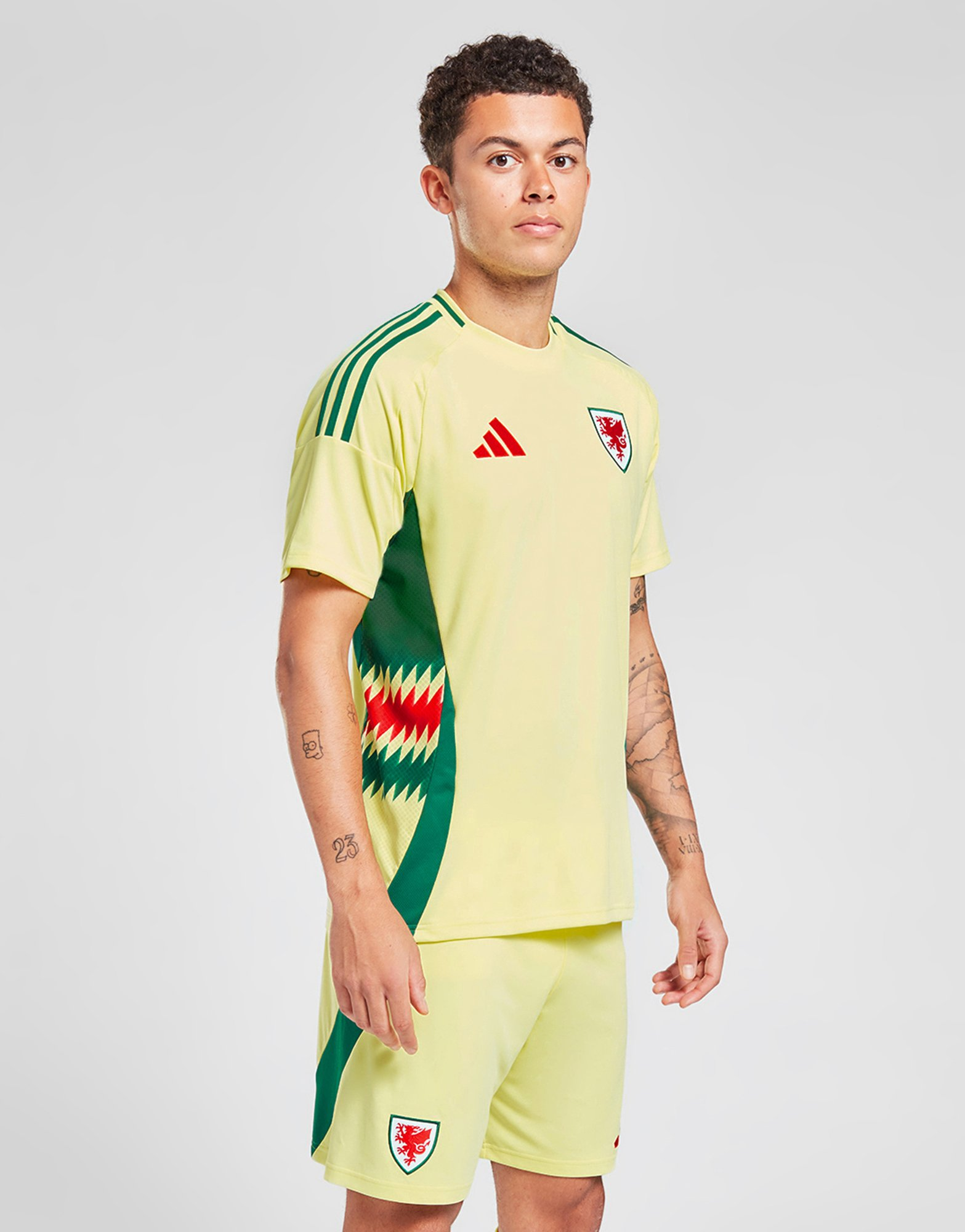 adidas Short Pays de Galles 2024 Match Extérieur Homme