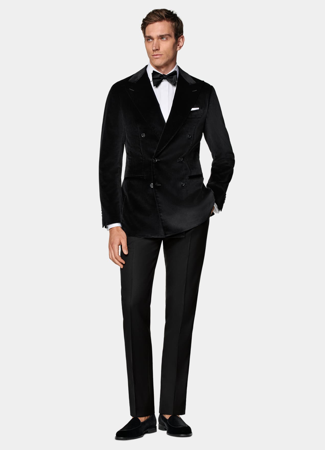 Veste de smoking Havana coupe Tailored noire