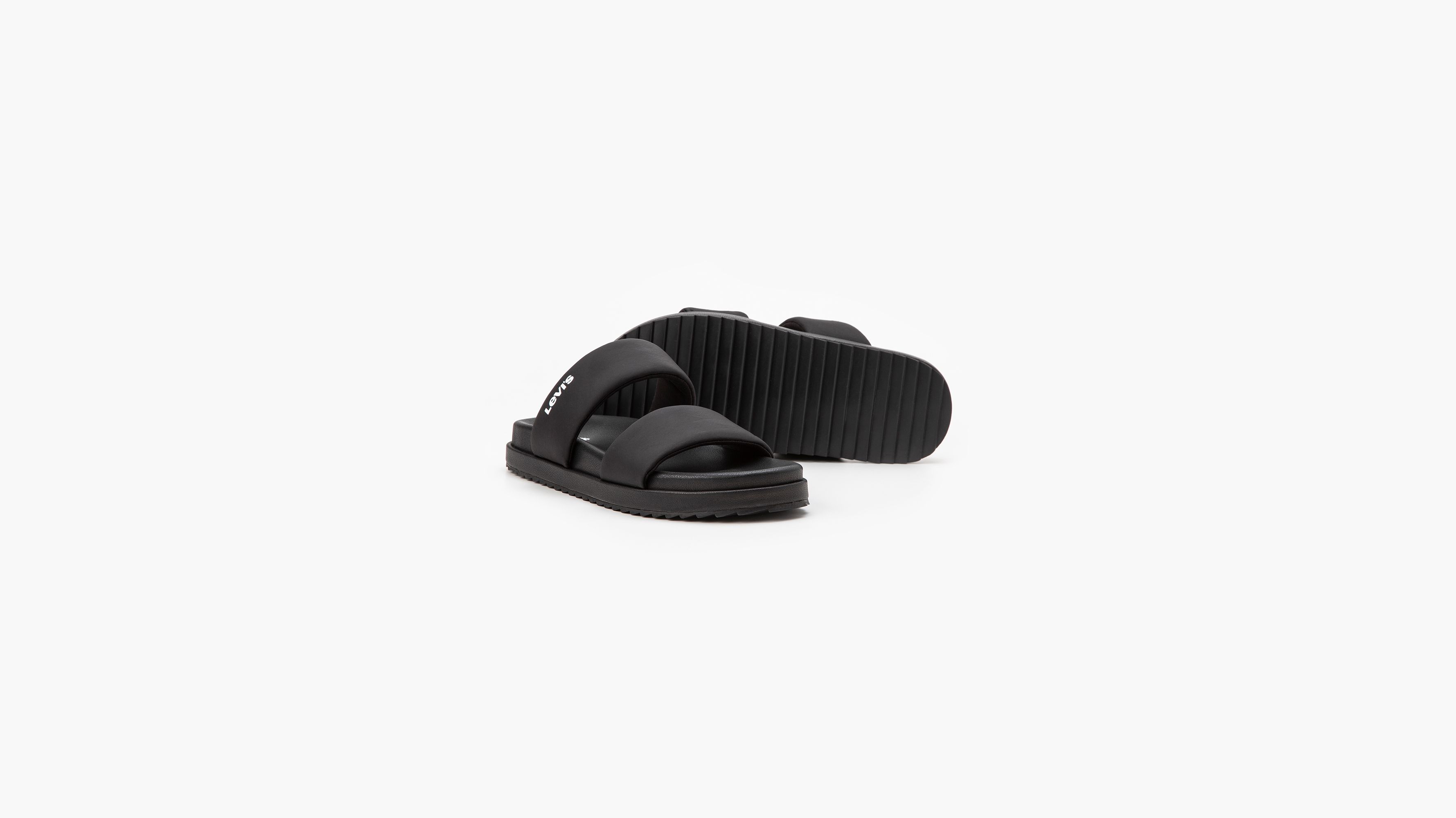 Claquettes June Bold - Full Black - Noir