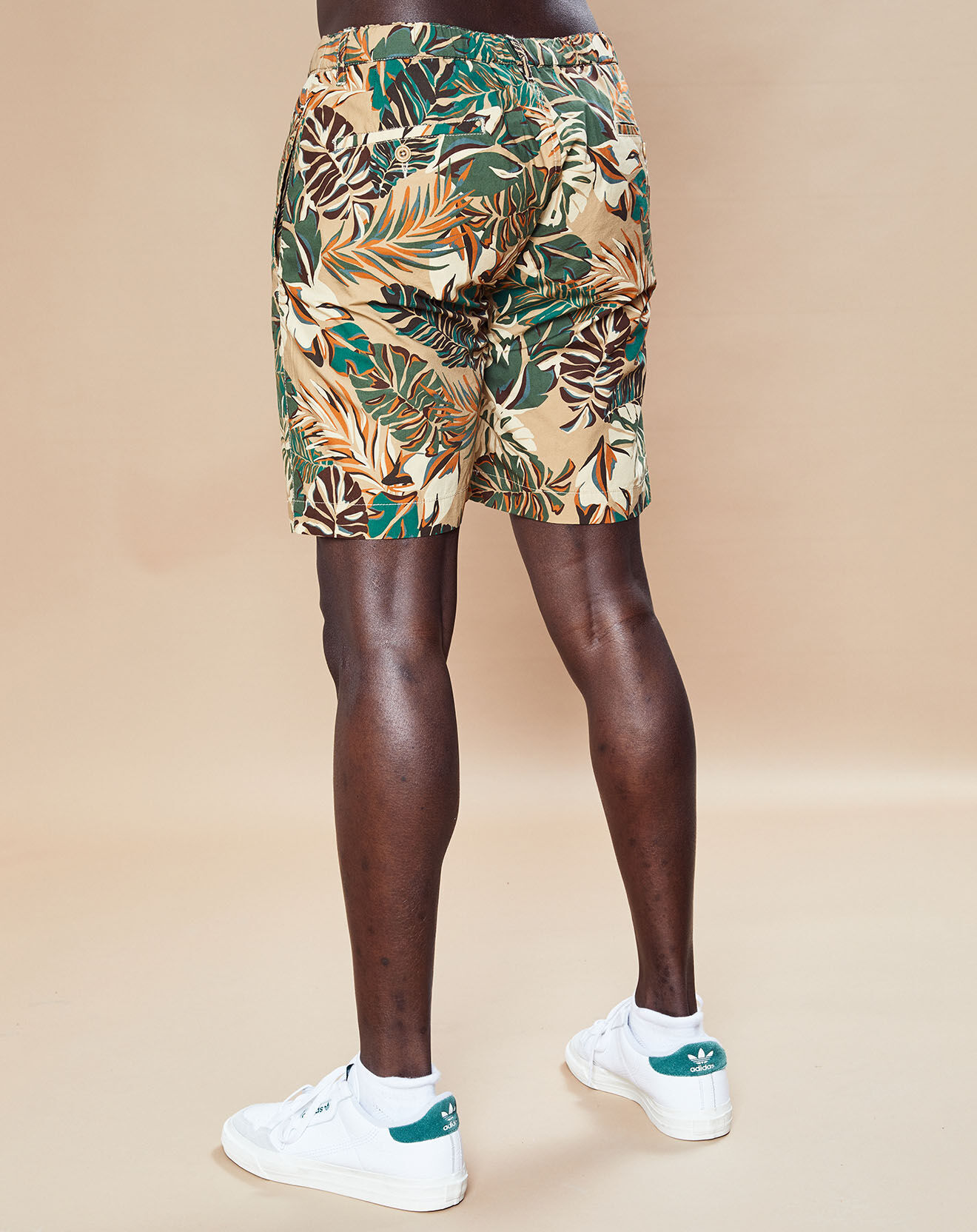 Hartford Short Tank imprimé vert kaki