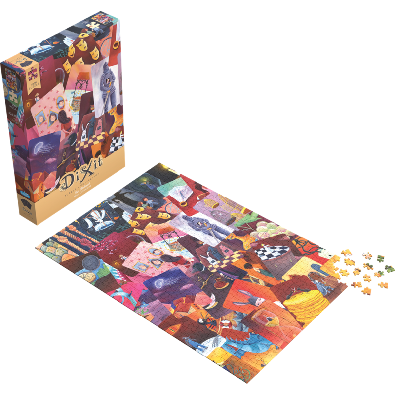 Puzzle 1000 pièces - Dixit Red mishmash
