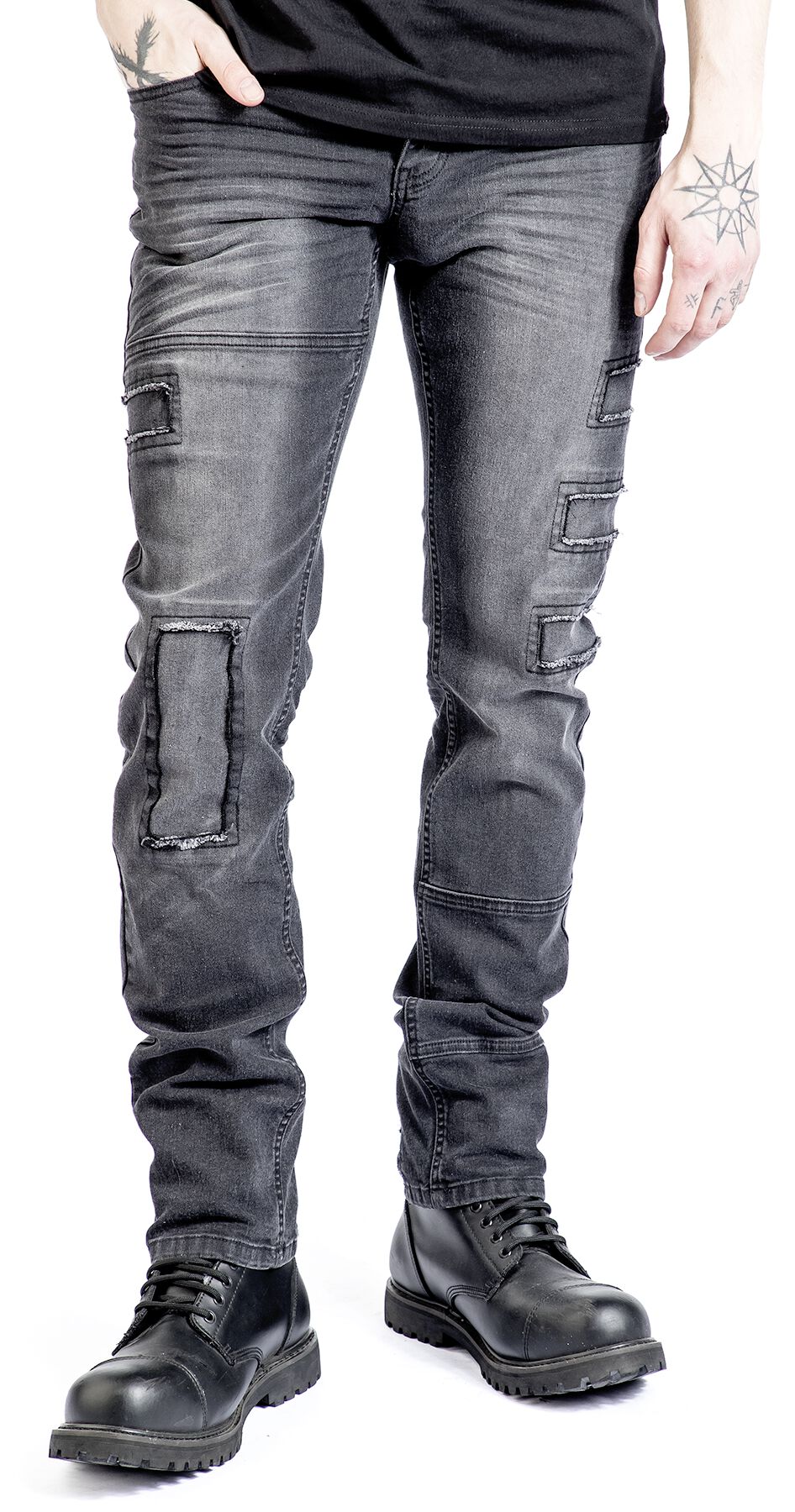 Jean effets délavés | Black Premium by EMP Jean