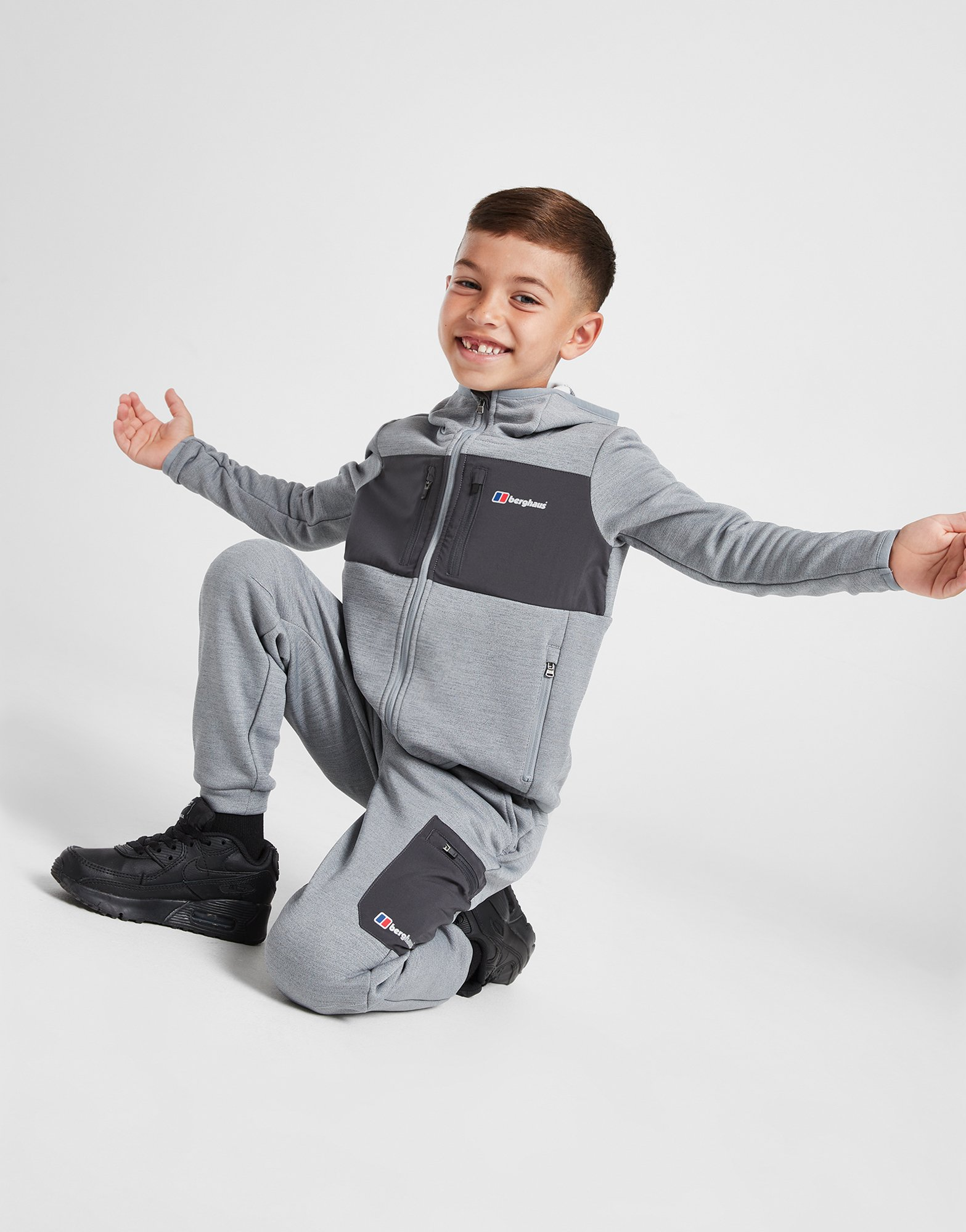 Berghaus Ensemble de survêtement Zippé à Poches Enfant