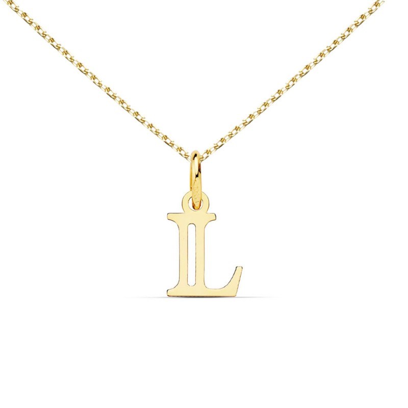 Collier - Pendentif Lettre 