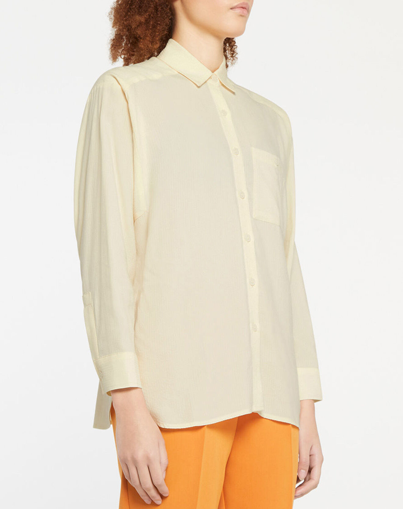 Galeries Lafayette Chemise ample et fluide Paros écrue