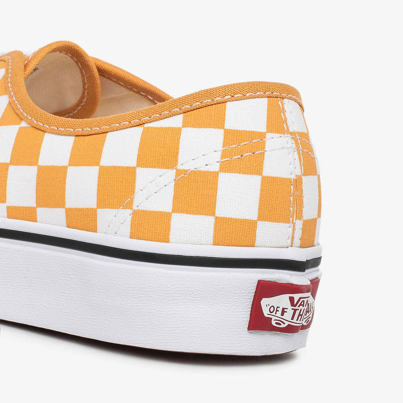 Vans Sneakers en Toile Anaheim Checkerboard Authentic jaune/blanc