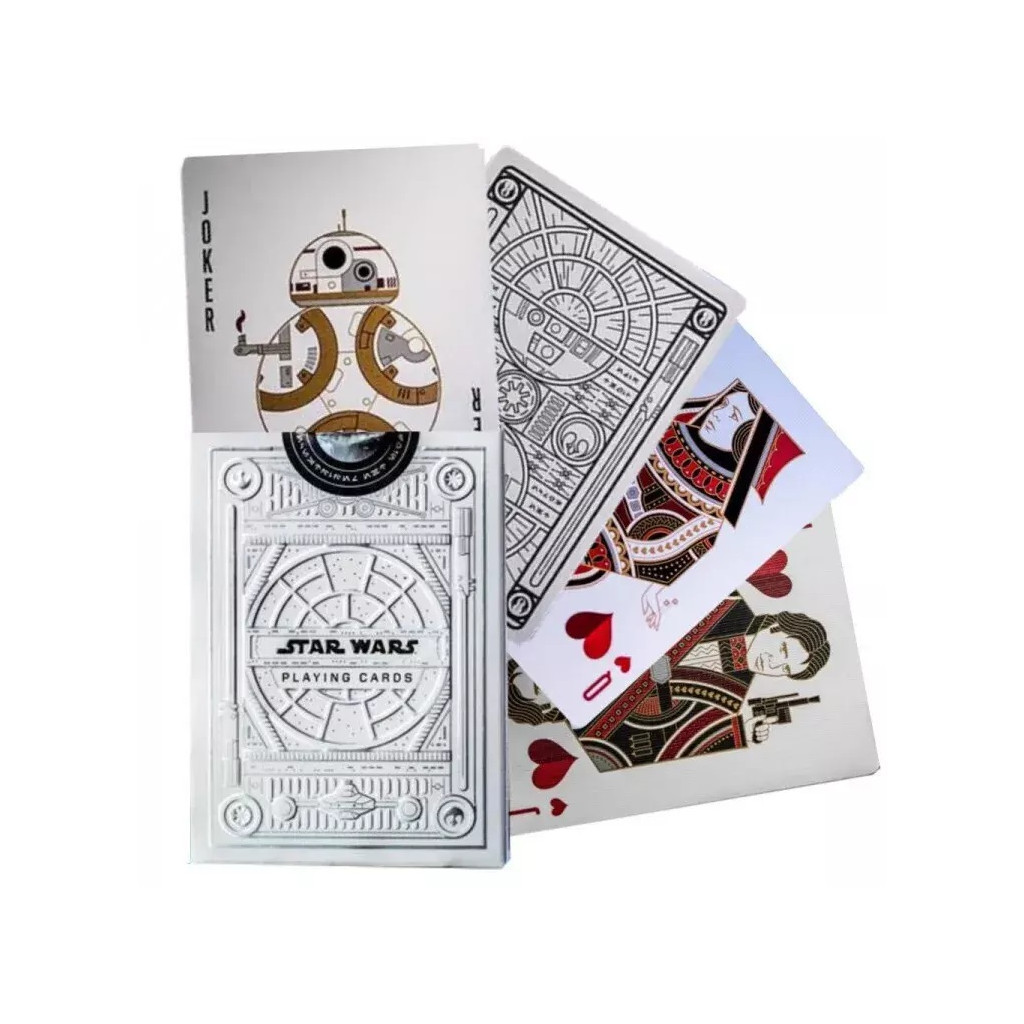 Cartes Bicycle Theory 11 - Star Wars Silver Light