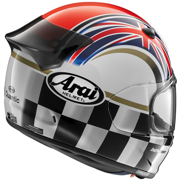 Arai - Casque Quantic Podium Gris / Noir / Rouge / Bleu