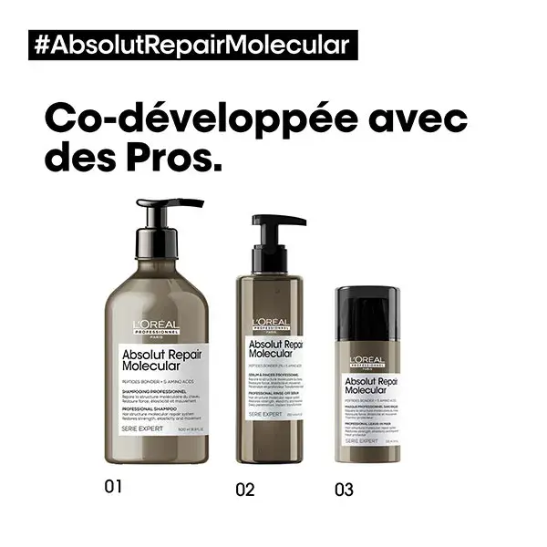 L'Oréal Professionnel Serie Expert Absolut Repair Molecular Shampoing 500ml