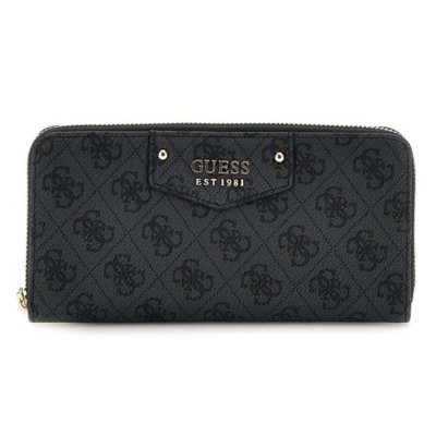 Portefeuille Eco Brenton Large Zip Arround GUESS