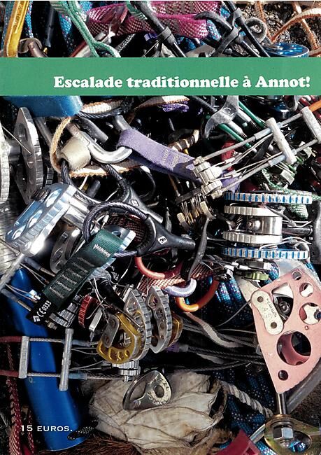 ANNOT - ESCALADE TRADITIONNELLE A ANNOT