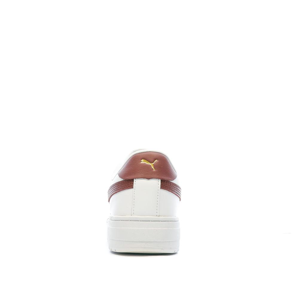 Puma Baskets Blanches/Bordeaux Homme Puma Pro Classic
