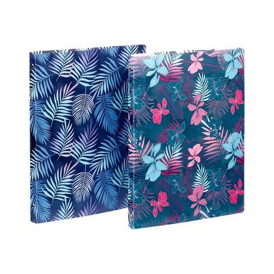 Viquel Tropical Night - Classeur 4 anneaux - Dos 25 mm - A4 - pour 100 feuilles - disponible en différents coloris