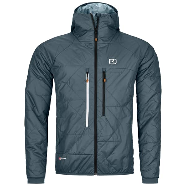 Doudoune ski de randonnée ORTOVOX SWISSWOOL PIZ BOÈ JACKET DARK ARCTIC GREY