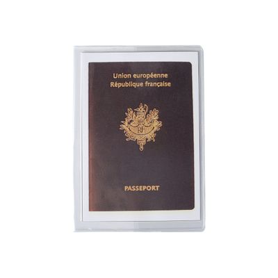 Exacompta - Pochette de protection - 125 x 90 mm - translucide incolore