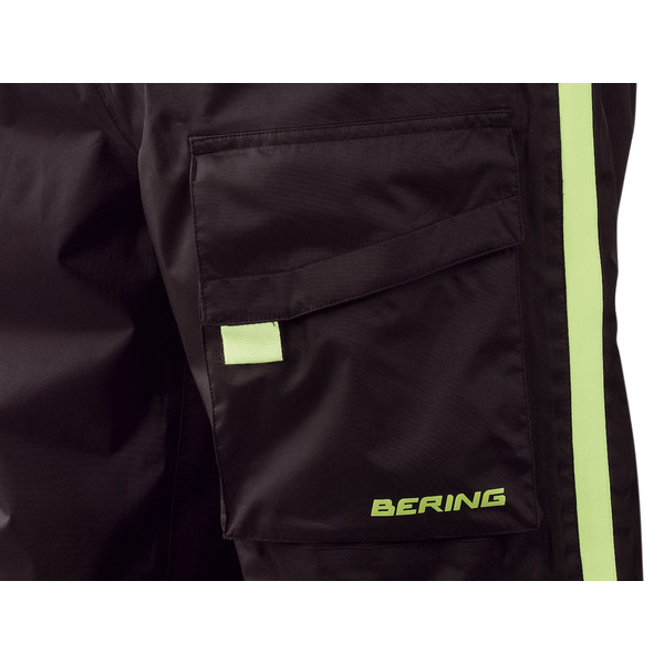 Bering - Pantalon Pluie Chicago Noir / Jaune