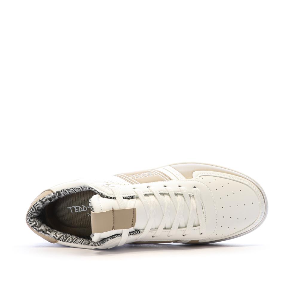 Teddy Smith Baskets Blanches/Marron Homme Teddy Smith 78148