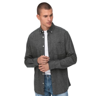 Chemise à manches longues homme Onsniko Life Melange Noos ONLY AND SONS