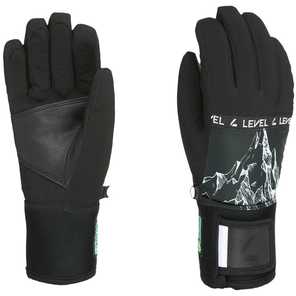 Gant de ski LEVEL COMET GLOVE JR NOIR-BLANC