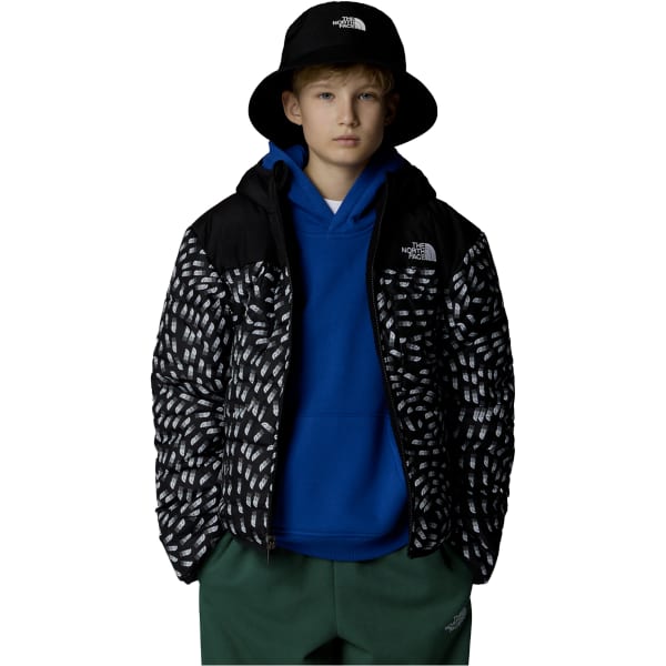 Doudoune THE NORTH FACE B REVERSIBLE SHASTA F/Z HOODED JACKET TNF BLACK VECTOR FIELD