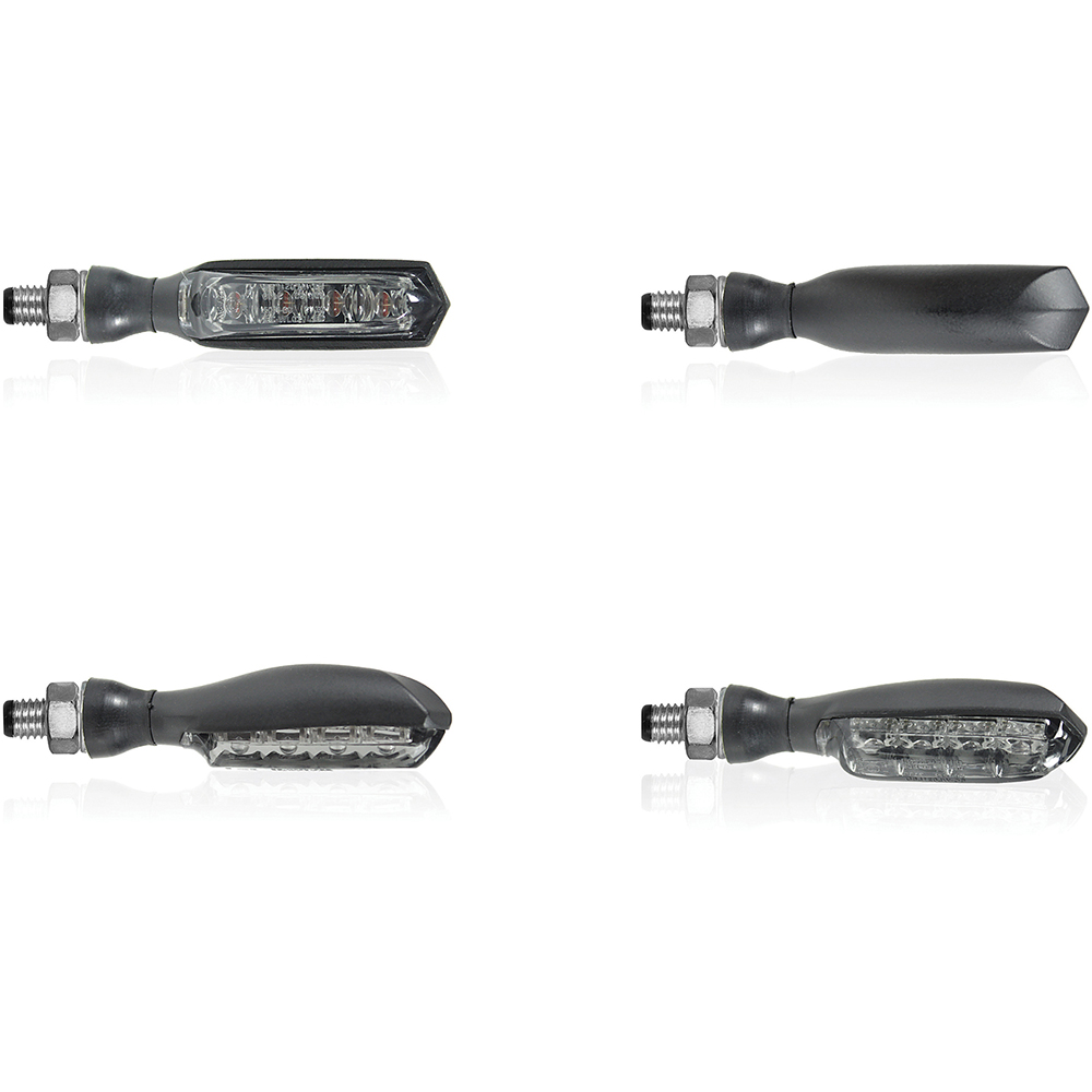 Chaft - Clignotants LED Atomic Noir / Fumé