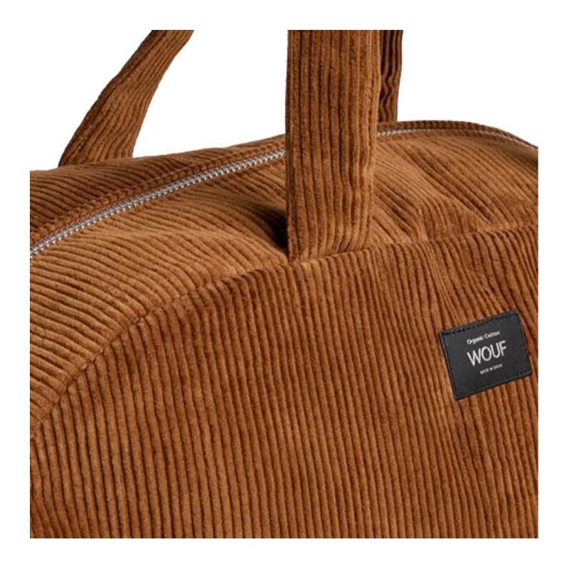 Sac de voyage recyclé Weekend Bag 43 cm Caramel