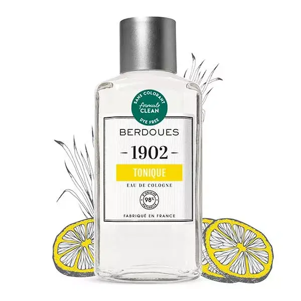 Berdoues 1902 Eau de Cologne Tonique 98% Naturel 245ml