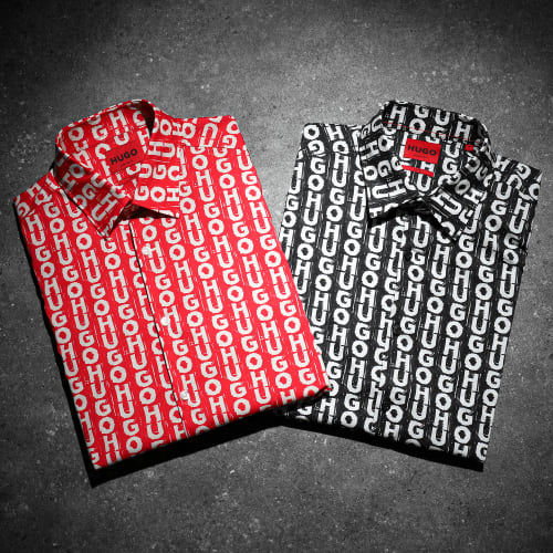 Chemise Manches Longues Ermo 50495865 Rouge