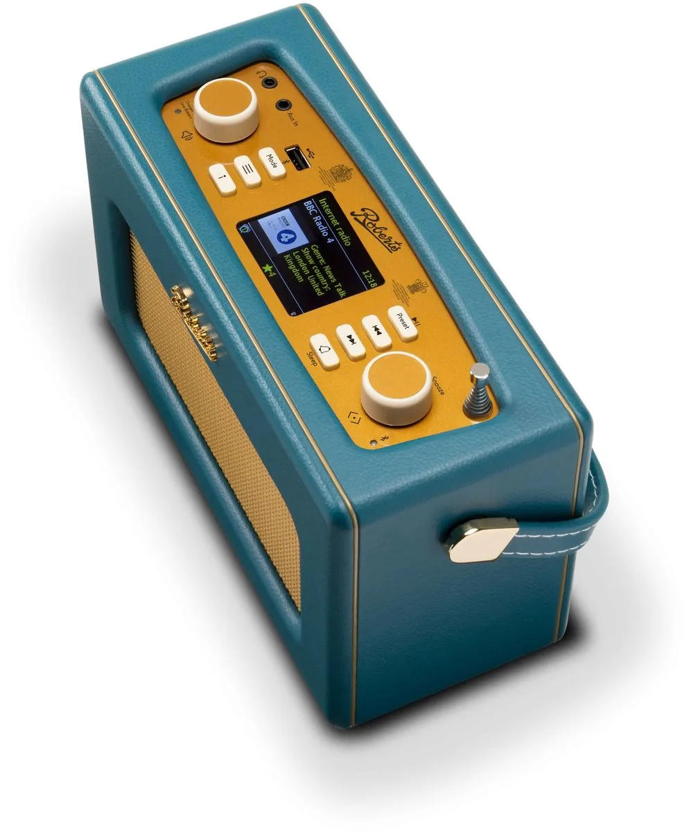 Roberts Revival iStream 3L Bleu Sarcelle Enceintes connectées
