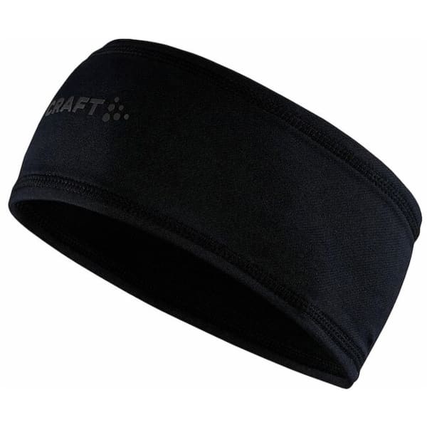Bandeau ski de fond CRAFT CORE ESSENCE JERSEY HEADBAND BLACK