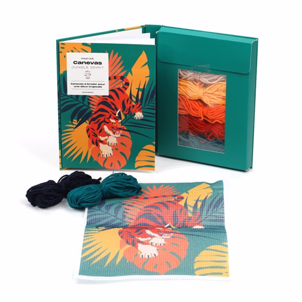 Mon kit canevas Jungle spirit