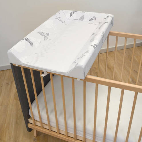 Plan à langer avec matelas intégré Poème Gris - DOMIVA